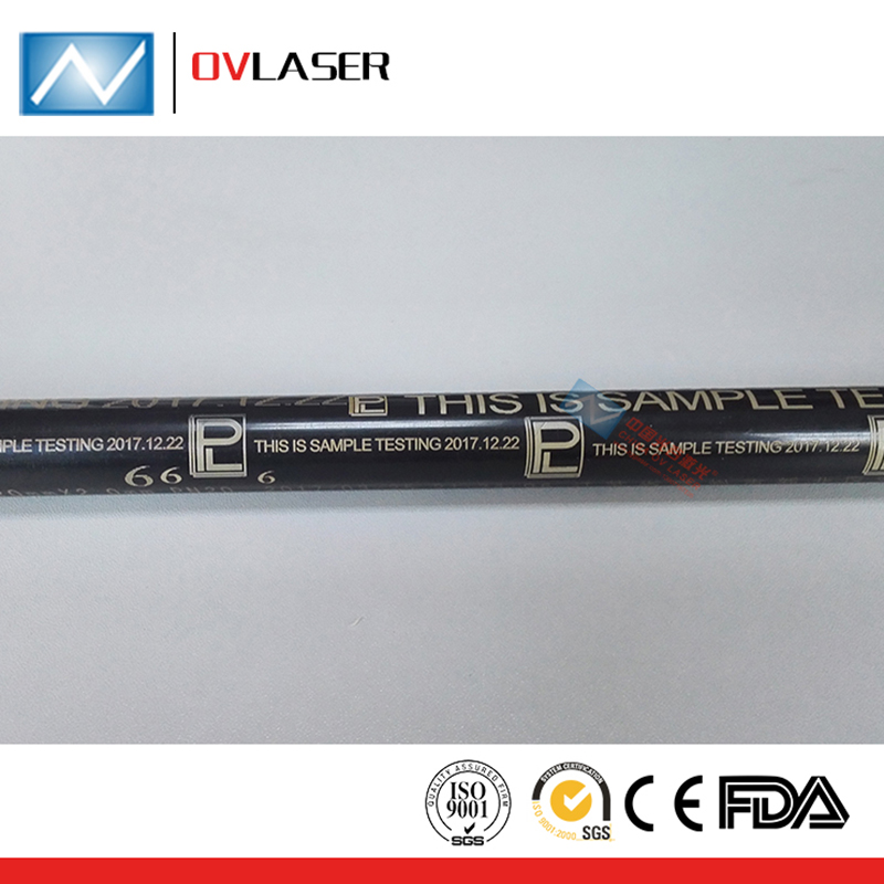 30w Fiber Flying  CO2 Laser Marking Machine for   Plastic Packing/Cable With Touch Screen Operation System