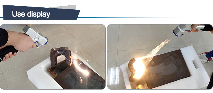 1500W laser derusting machine continuous handheld continuous laser derusting machine for rust remove