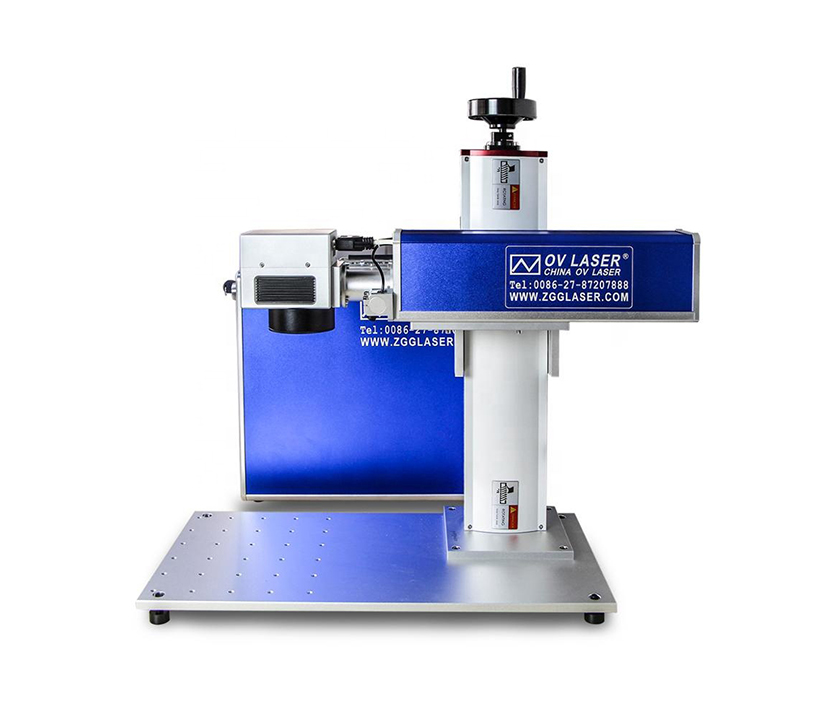 20W 50W 100W  metal laser engraving machine laser engraver for stainless steel bottle, cup name plate