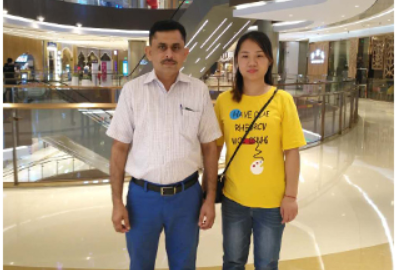 Sep.18,2018 Pakistani friends visit OVLaser Equipment Co.,Ltd  to order laser marking equipment!