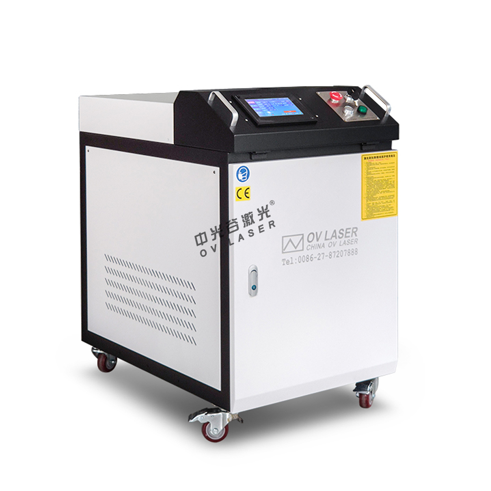 Portable handheld fiber laser cleaning machine metal rust removing laser 1000W 1500W 2000W continuous source