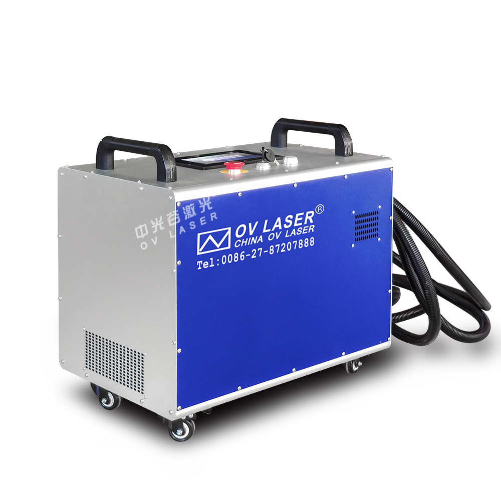 Surface Pretreatment Pulse Descaling Laser Machine for Dirty Rust Paint Oxide Oil Removing